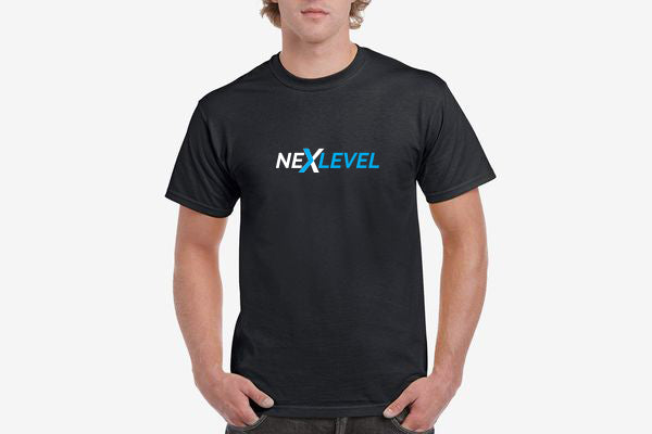 NexLevel Mens Black T-Shirt